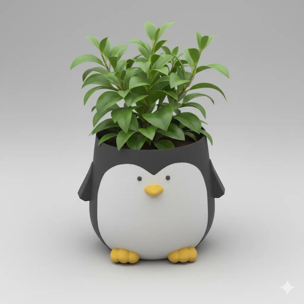The Penguin Planter 